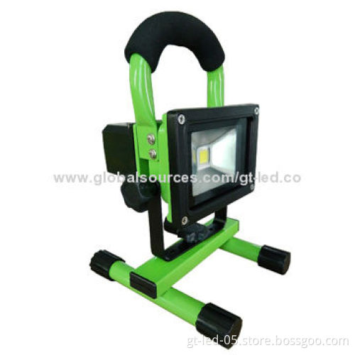 10W Rechargeable Floodlight, SAA, C-Tick, CE and RoHS Marks